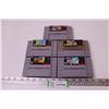 Image 1 : (5) Super Nintendo Games (Street Fighter 2, Paperboy 2, Superplay Action Football,Mario Paint, Deser