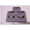 Image 1 : (5) Super Nintendo Games (Super Baseball 2020,Chopperlifter3, Dirt Trax FX, NCAA Basketball, Mario P