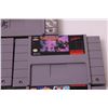 Image 4 : (5) Super Nintendo Games (Super Baseball 2020,Chopperlifter3, Dirt Trax FX, NCAA Basketball, Mario P
