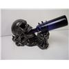 Image 2 : Skull Wine bottle Holder and assorted glassware