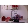 Image 3 : Vintage Half-size Shirt, Small Dress, Travel Makeup Bag, (2) Hats +Misc