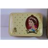 Image 2 : (2) Collectible Tins w/ Queen Elizabeth II