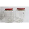 Image 4 : (4) Vintage Candy Jars?