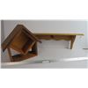 Image 1 : Wooden Shelf 35" - Bird House Shaped Shelf?