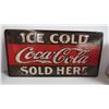 Image 2 : (2) Coke Tins - Coca-Cola Licence Plate