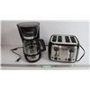 Image 1 : Black & Decker Toaster & Coffee Machine (toaster works - coffee machine turns on)