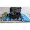 Image 1 : (150) File Holders - Toyota Bag - (2) Metal Trays - Yoda Mask - Shower Caps