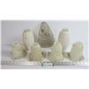 Image 1 : (6) Light Glass Shades - Glass Shade Piece?