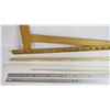 Image 3 : Cutting Guide - Yard Squared Stick - Aluminum Yard Sticks