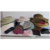 Image 1 : (18+) Ladies Sun Hats - Wallets - Small Cosmetic Bags - Misc Items