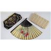 Image 2 : (5) Vintage Handbags - (2) Pair of Gloves - Fan - Misc Accessories