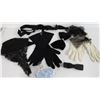 Image 4 : (5) Vintage Handbags - (2) Pair of Gloves - Fan - Misc Accessories