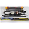 Image 2 : Windshield Wipers - (2) Lawn Sprinklers - Serpentine Belt