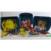Image 1 : Polishes - Cleaners - Chip Kit - Ball Hitch 1 3/4" - Caulking Gun - Caulk & adhesives - Ropes - Tarp