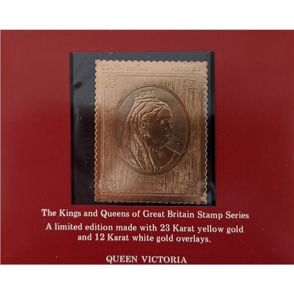 The Kings and Queens of Great Britain Stamp Series - Queen Victoria