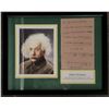 Image 1 : Albert Einstein signed equation collage. GFA authenticated