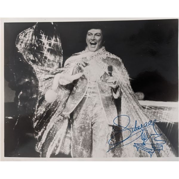 Liberace Photo w/ Printed Signature