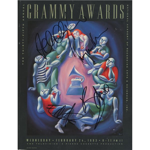 U2 signed Grammy Awards program- RARE