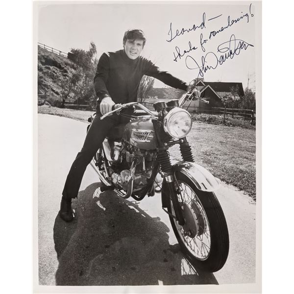 John Davidson signed photo