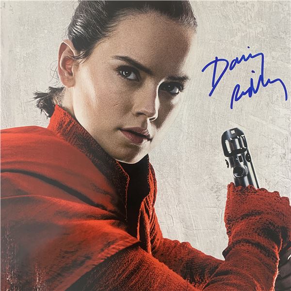 Star Wars The Last Jedi cast signed insert book
