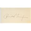 Image 1 : Richard Nixon signature cut