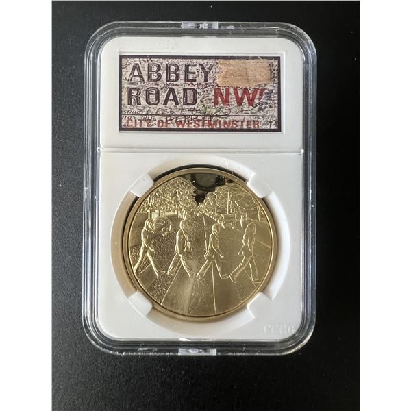 Beatles limited edition Abbey Road commemorative coin