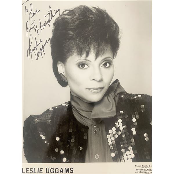 Leslie Uggams signed photo