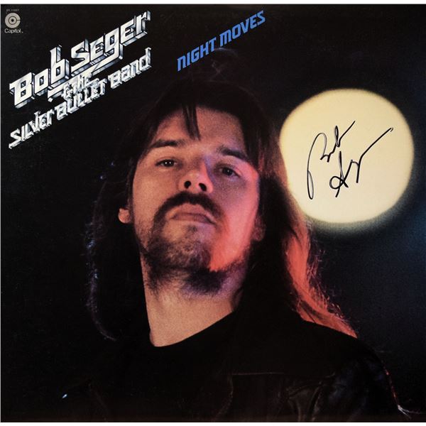 Bob Seger signed Night Moves album