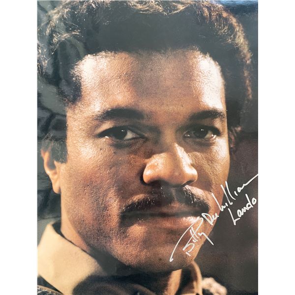 Star Wars Billy Dee Williams signed  original 1983 Return of the Jedi movie photo
