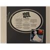 Image 1 : Billy Idol White Wedding signed lyric collage