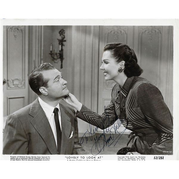 Lovely to Look At Ann Miller signed movie photo