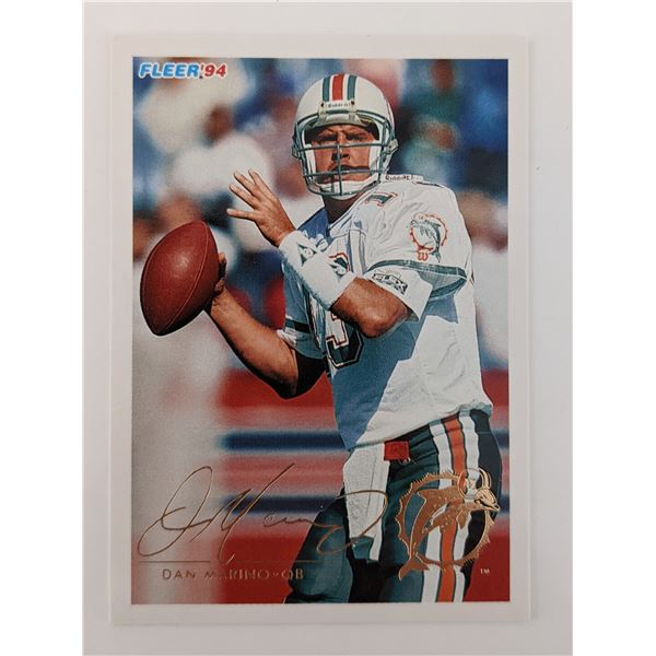 Dan Marino Football Trading Card - Fleer #281 1994
