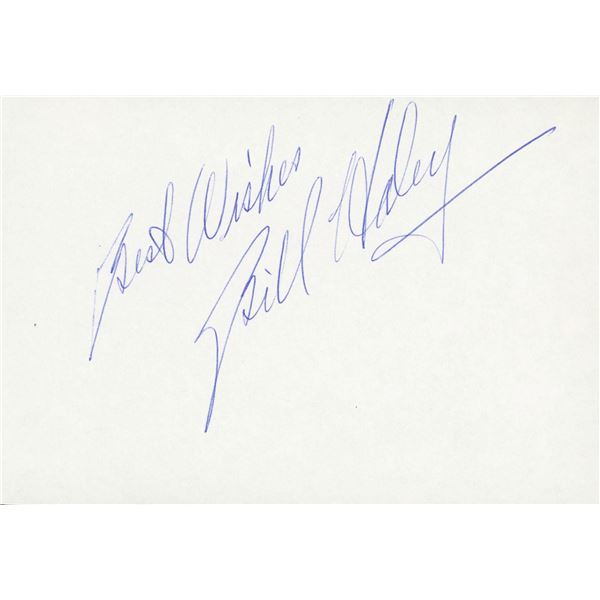 Bill Haley signature cut