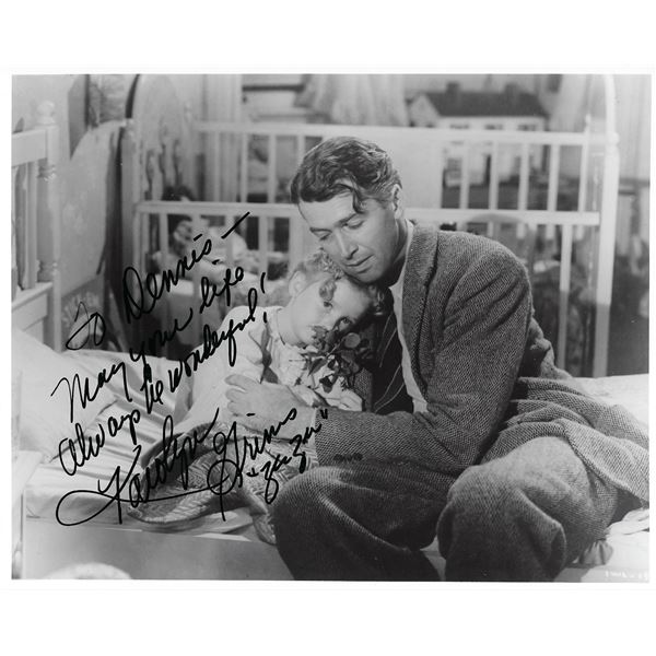 It's a Wonderful Life Karolyn Grimes signed movie photo