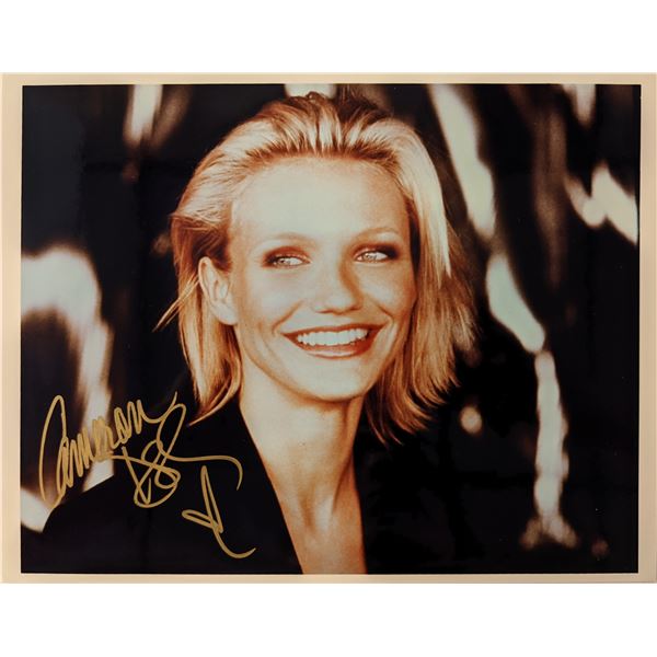 Cameron Diaz signed photo