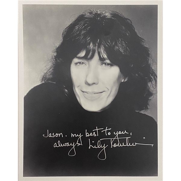 Lily Tomlin signed photo