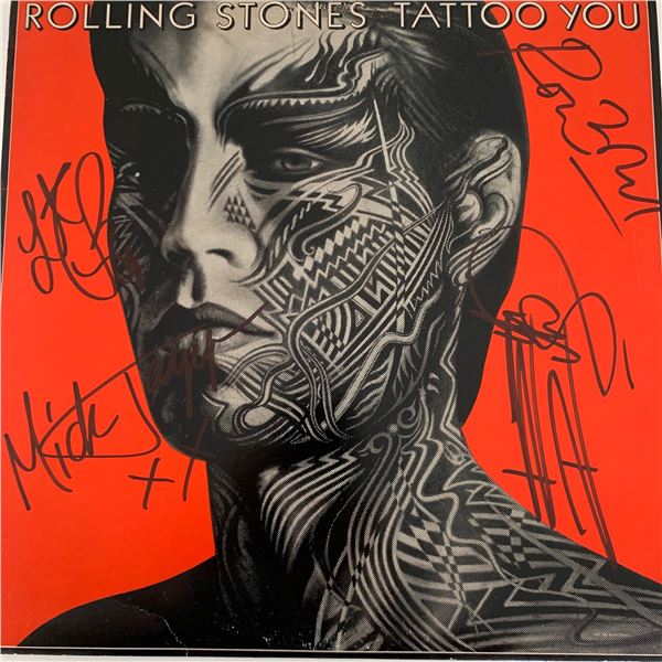 Rolling Stones Tattoo You signed album