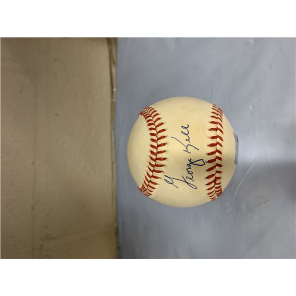 George Kell signed baseball