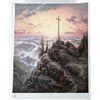 Image 1 : Thomas Kinkade Sunrise - A Prayer of Hope for the Millennium of Light Art