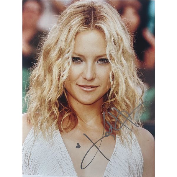 Actress Kate Hudson signed photo