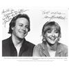 Image 1 : Head Over Heels John Heard and  Mary Beth Hurt signed movie photo
