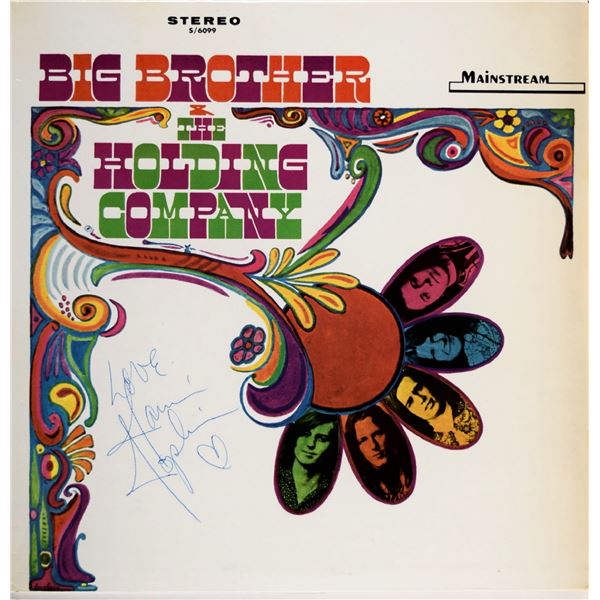 Janis Joplin signed album