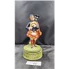 Image 1 : VINTAGE BAGPIPE PORCELAIN MUSIC BOX