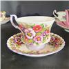 Image 4 : SEVEN BONE CHINA TEACUPS/SAUCERS