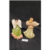Image 2 : ROYAL DOULTON "ANGEL OF AUTUMN" & DECORATIVE ANGEL STATUES