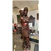 Image 1 : LARGE AMAZING TRIBAL CARVED HARDWOOD STATUE, NO SHIPPING