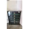Image 1 : CUSTOM MADE WHIZ OIL CABINET W/KEY, NO SHIPPING