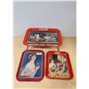 Image 1 : THREE COLLECTIBLE COCA-COLA TRAYS
