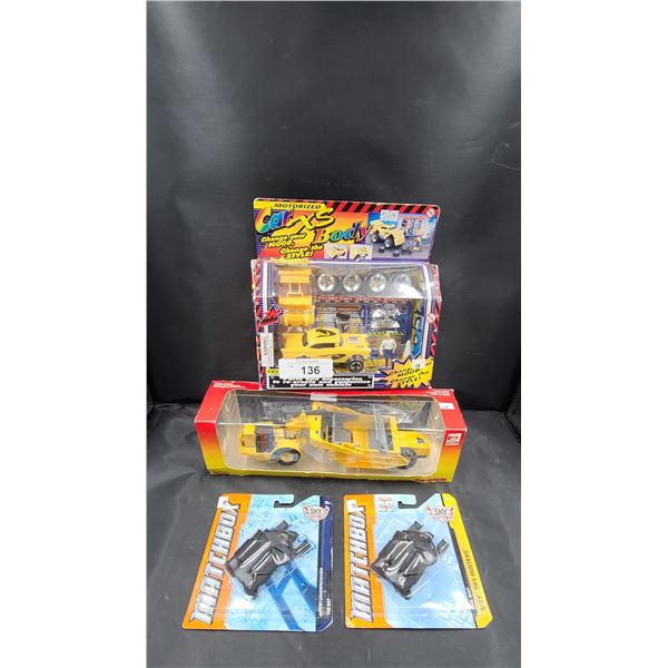 FOUR SEALED TOYS