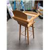 Image 2 : VINTAGE WOOD DOLL HIGH CHAIR